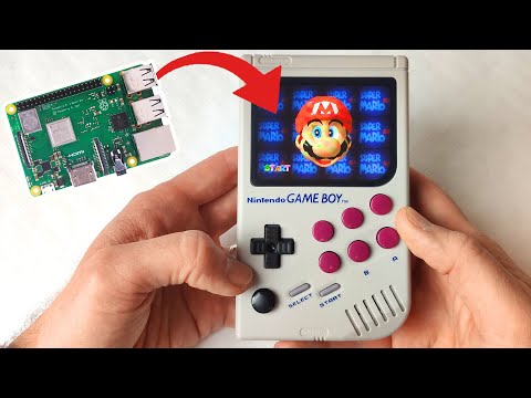Video: Un Game Boy Fuso Con Un Raspberry Pi