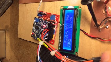 Simple DC RX with CW Audio Filter and DDS VFO