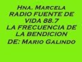 Hna marcela radio fuente de vida 887 coban av