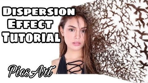 PicsArt Tutorial Dispersion Effect , PicsArt Editing Tutorial 2020