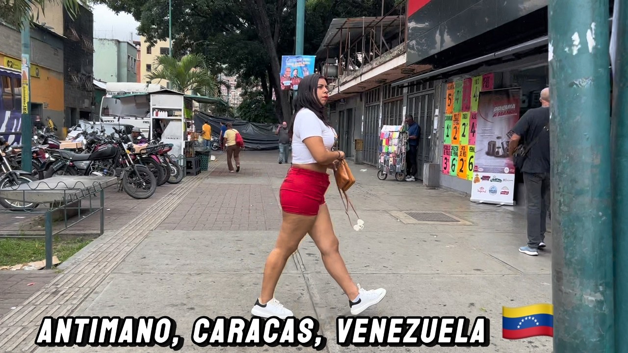 🇻🇪 Discovering the Popular CARACAS, walking in ANTIMANO #virtualtour #antimano #caracas #venezuela