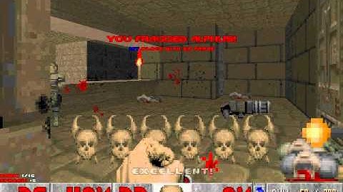 Doom2 deathmatch - DEMONS_BF map04