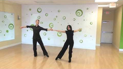 Tango    Open Fan with Underarm Turn