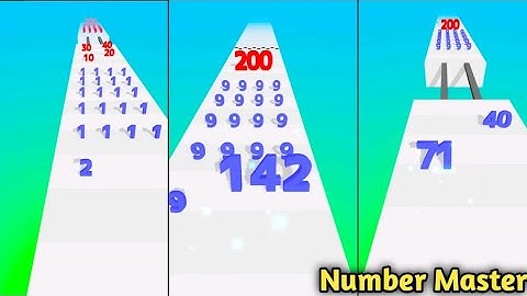 Number Master Game - Levels 291 to 300 Complete Gameplay 2025 