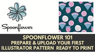 Spoonflower Savvy: Prepare Illustrator Patterns for Fabric Printing