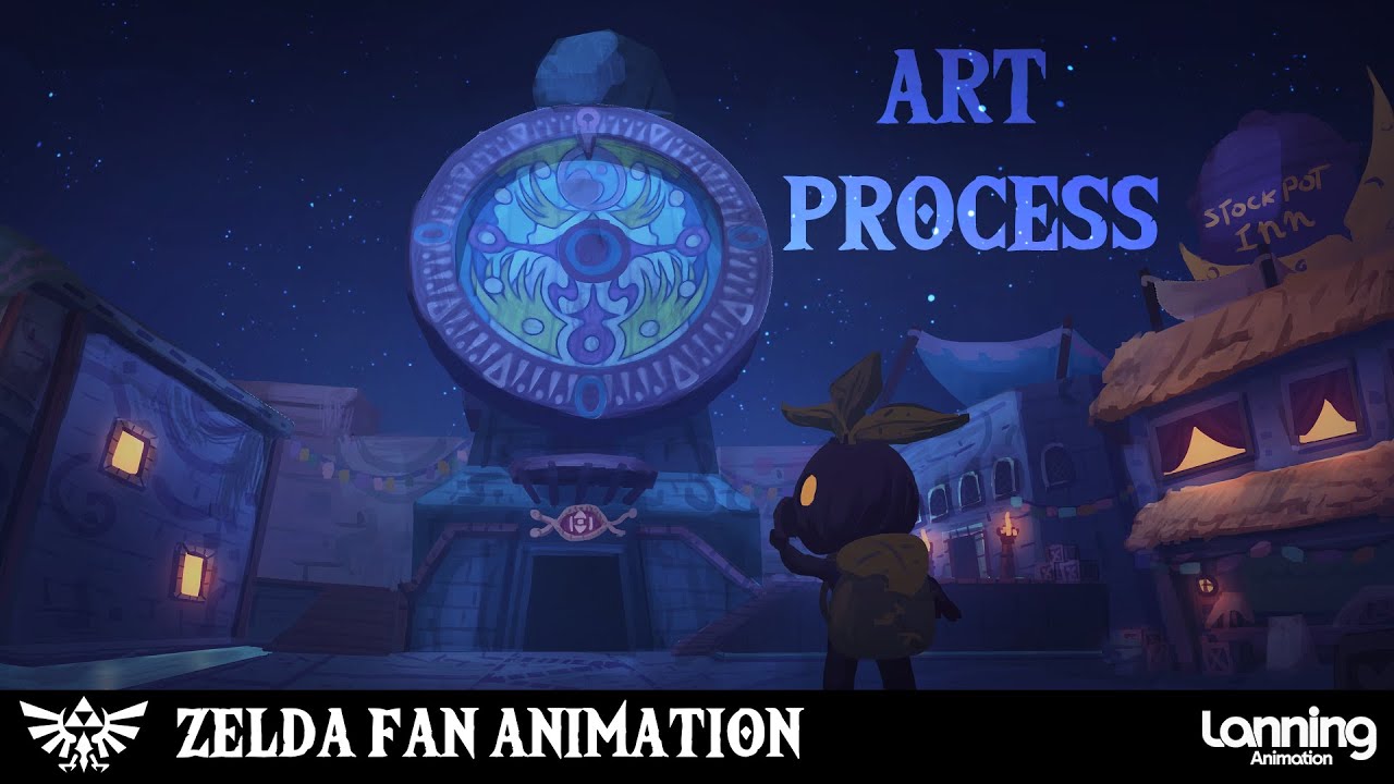 ZELDA ART PROCESS- FOR A SHORT FILM