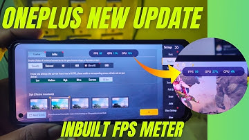 FPS METER FOR ONEPLUS |NEW UPDATE🔥🔥@OnePlus_IN