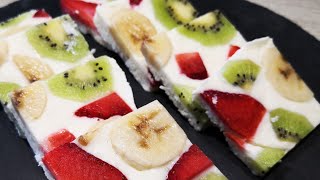 Frozen Yogurt Bark with Fruit