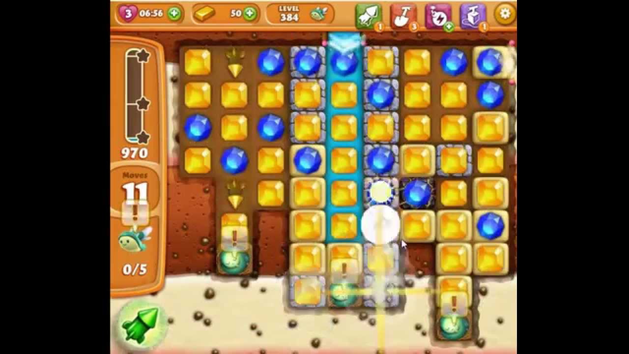 Diamond Digger Saga level 384 no boosters 😈