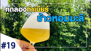 [ EP.19 ] ทดลองทำเบียร์ข้าวหอมมะลิ ด้วยหม้อต้มน้ำไฟฟ้า (Jasmine Rice Beer)