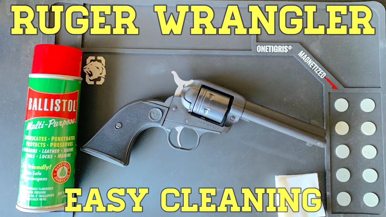 Ruger Wrangler: Easy Cleaning - YouTube