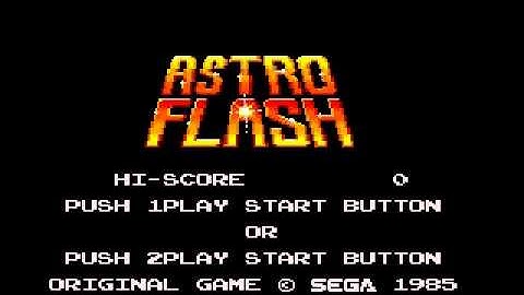Sega Master System - Astro Flash (J) Intro