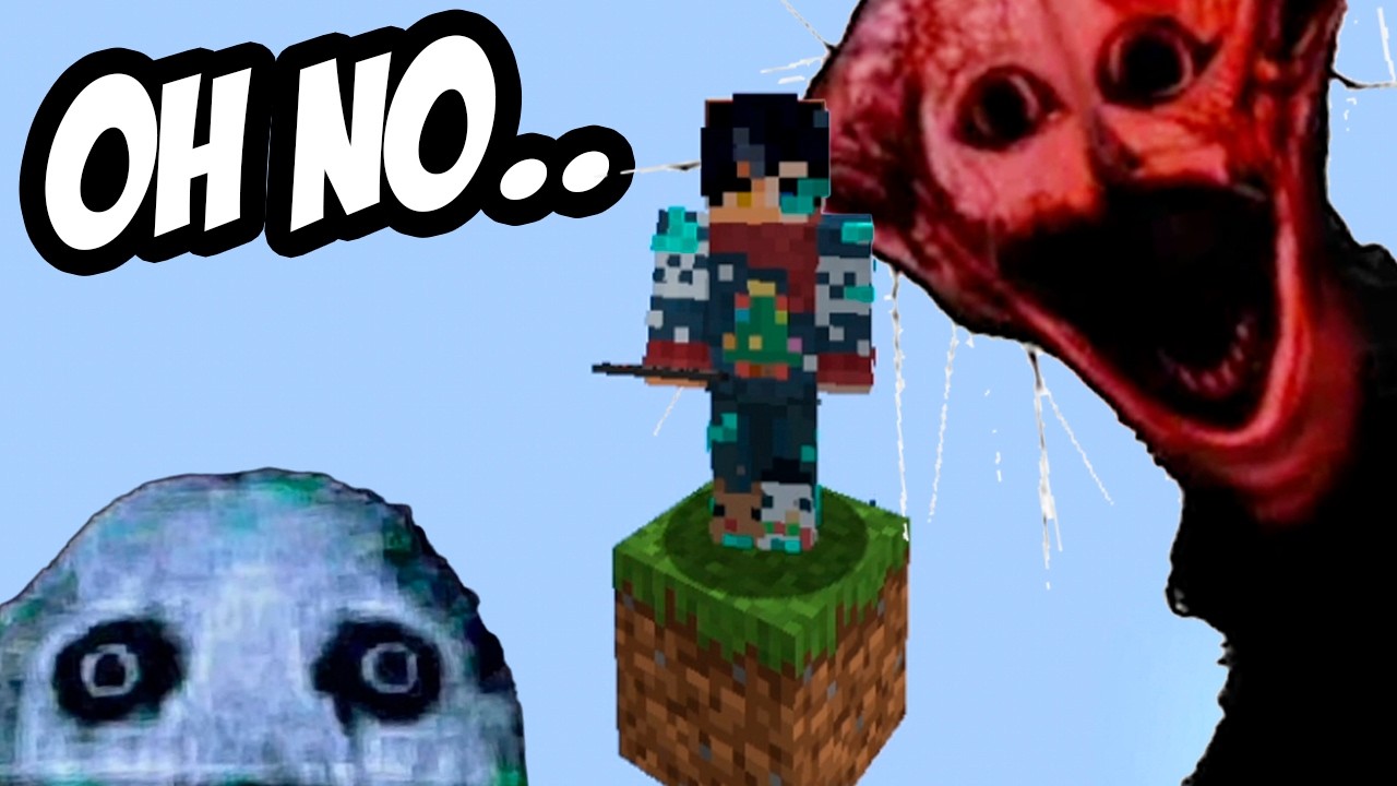 intente SOBREVIVIR en ONEBLOCK de terror 💀