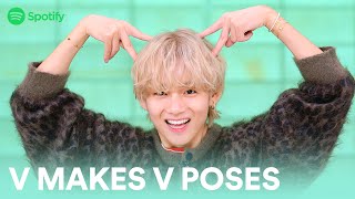 (CC) V makes V poses and the world is good again | UNBOXING SHOW (FULL)