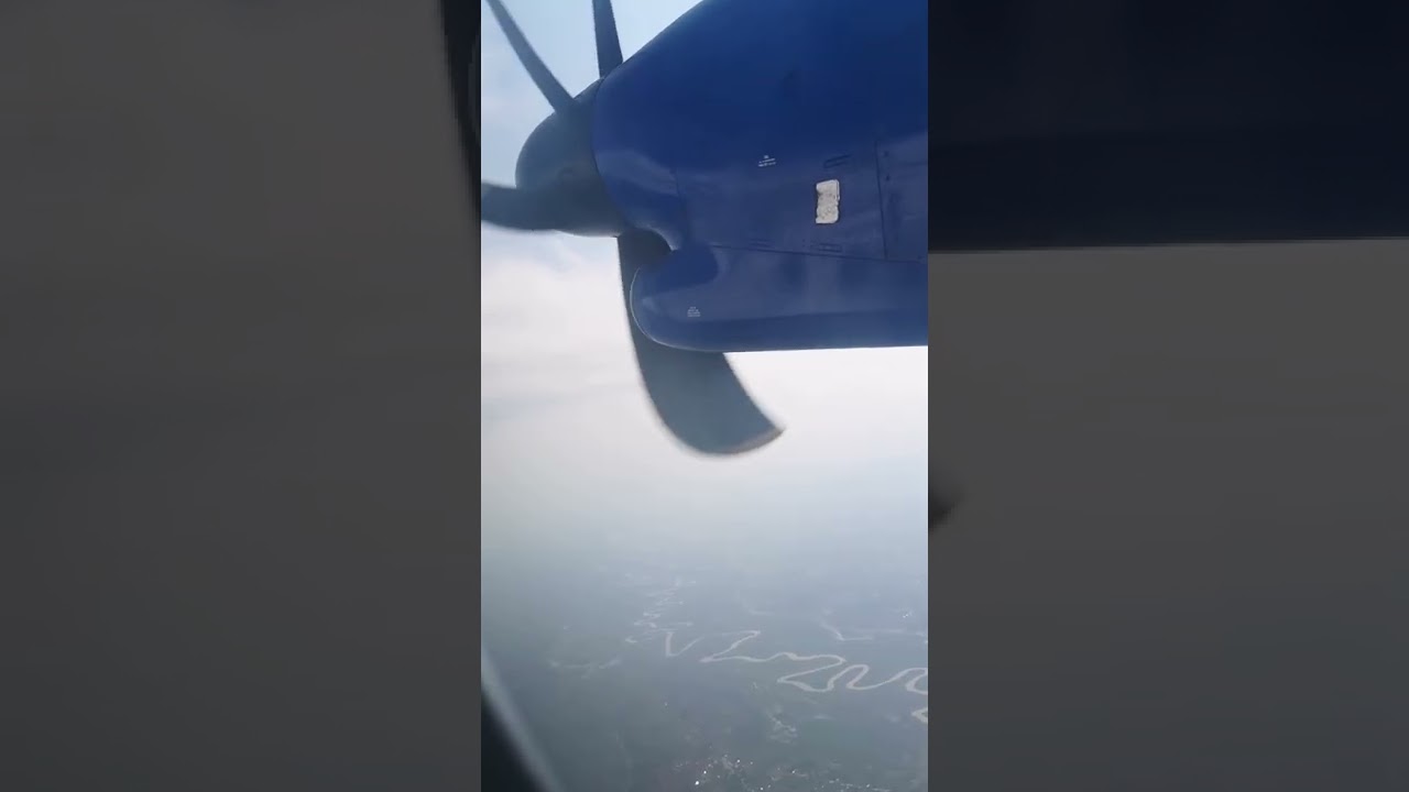 Flight from KIGALI to BUJUMBURA | Bombardier Dash-8 Q400 | Flying with RwandAir