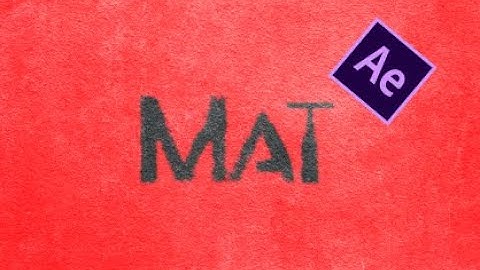 Create Grungy Text Animations Like Pixrate in After Effects – No Plugins