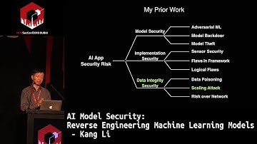 #HITB2018DXB D1T1: AI Model Security: Reverse Engineering Machine Learning Models - Kang Li