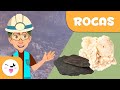 Las ROCAS para niños - Formación, clasificación y usos - Ciencias para niños