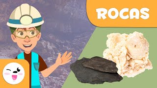 Las ROCAS para niños - Formación, clasificación y usos - Ciencias para niños