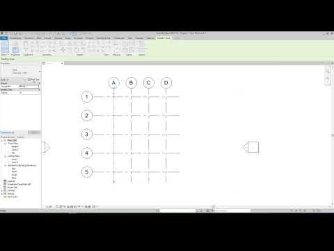 How to Change the Size of the Bubble and Line Pattern of a Grid Line in Revit.