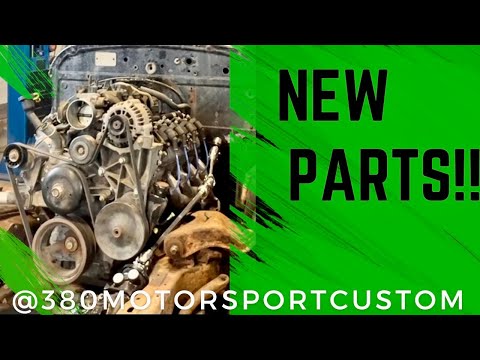 HOTROD PARTS  2“ Drop spindles & steering column/ assembly install on 1940 Pontiac Silverstreak!