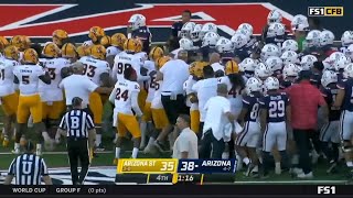 Arizona State vs Arizona heated moment leads to multiple ejections