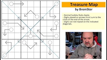 Treasure Map Sudoku - Solving My Own Puzzle