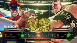 Street Fighter V Champion Edition - Steam - M.Bison vs Abigail