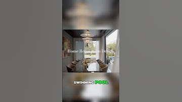 Home Renovation: Amazing Kitchen & Dining Design #interiordesign #renovation #nuinfinity