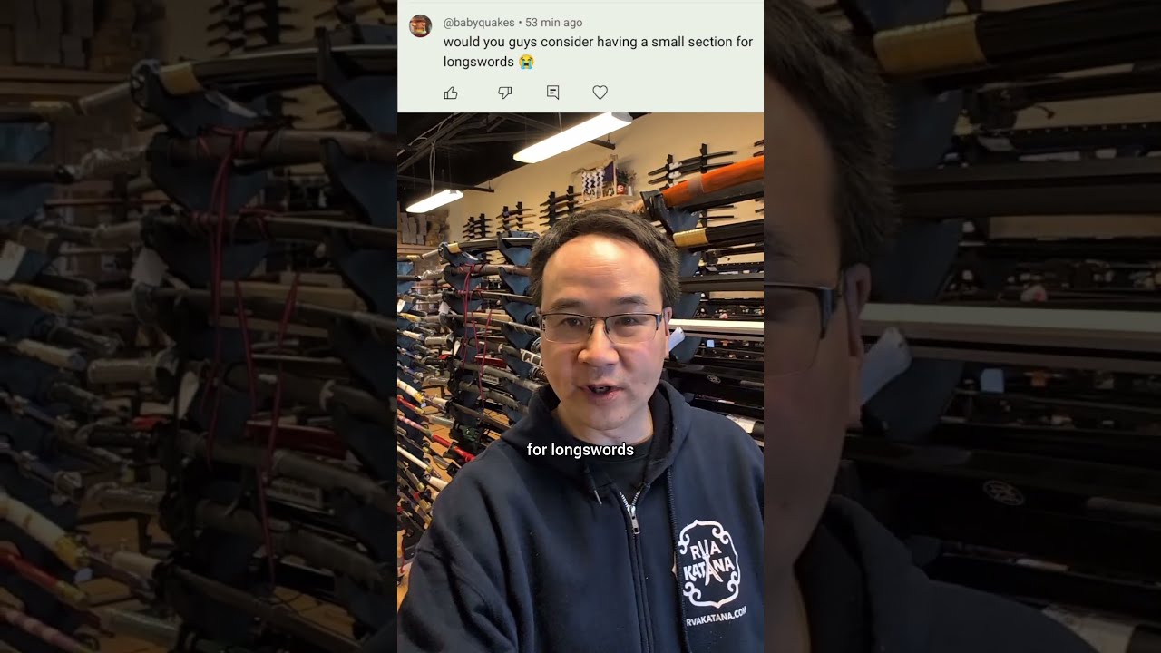 Check Out The HEMA Sword Section At RVA KATANA