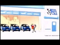 smart electric drive cartoon commercial