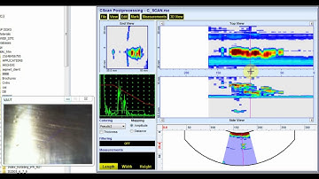 ISONIC 3510:  Postprocessing of the Data Captured through VAUT Supported Scanning