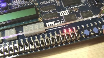 Altera DE2-115 FPGA - Unpacking and Demonstration