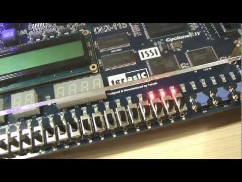 Altera DE2-115 FPGA - Unpacking and Demonstration - YouTube