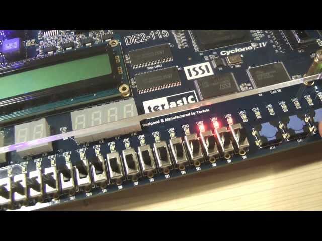 Altera DE2-115 FPGA - Unpacking and Demonstration - YouTube