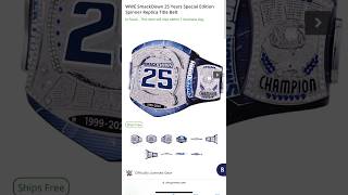 WWE SmackDown 25 Years |Special Edition Spinner Replica Title Belt |175 Made Limited Edition #shorts