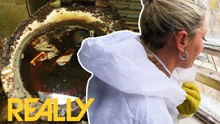 FirstTimer Gets A Baptism Of Fire With This Disgusting Bathroom | Call The Cleaners