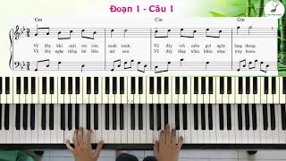 Video thumbnail of "PIANO FOR BEGINNER | Come back to Surriento  (#72) - Sách Piano Tập 2 - Bài 31"