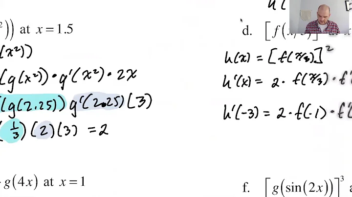 The Chain Rule pg 4, pt 2