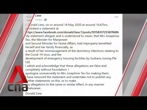 Man apologises to