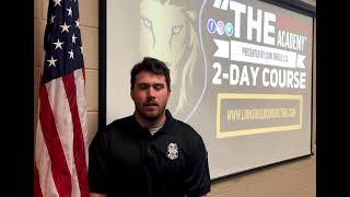 “The Spartan Academy” Testimonial
