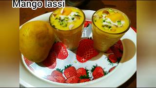 Mango lassi recipe | summer drink | 5 मिनट में बनाये आम से स्वादिष्ट लस्सी | mango  recipe in hindi