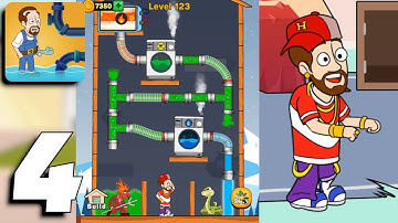 Home Pipe: Water Puzzle - Gameplay Part 4 Levels 101-125 (Android, iOS) All Levels