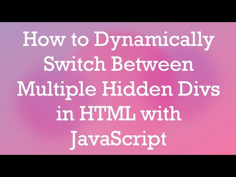 How to Dynamically