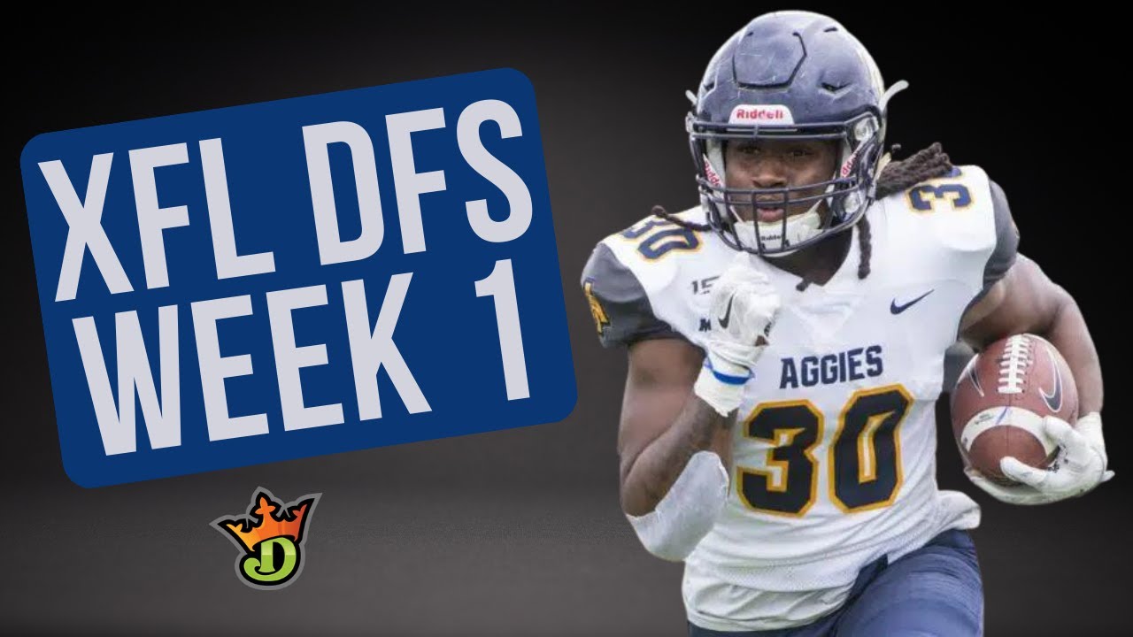 XFL Week 1 Preview & XFL DFS First Look YouTube