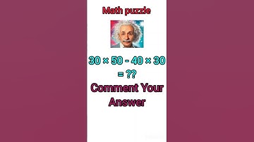 IQ test 🧐 Only For geniuses #shorts #maths #gk #mathematics #puzzle #yt #riddles #trend #mathstrick