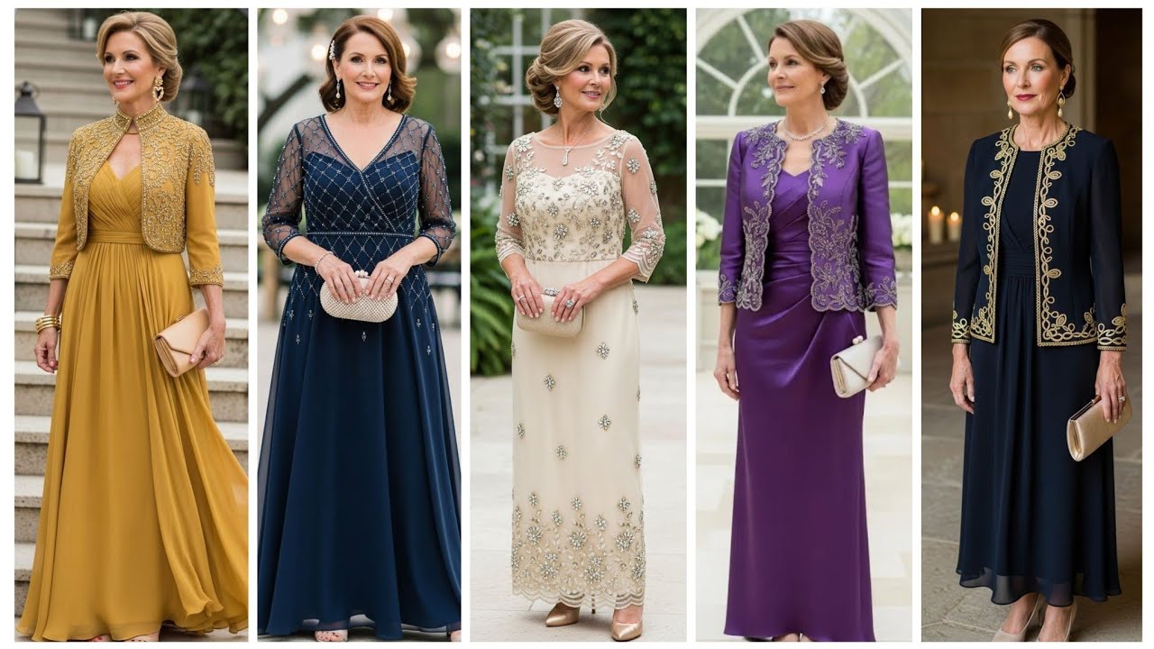 Mother of the Bride Dresses That Radiate Elegance