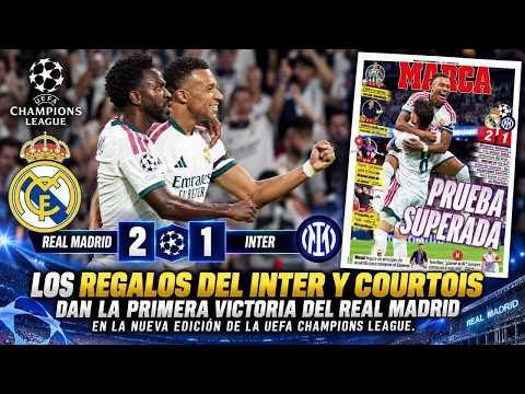 THE FRONT PAGES REACT TO REAL MADRID 2-1 INTER