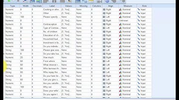 Sample data entry in spss || Sample 5 Part 3 ||