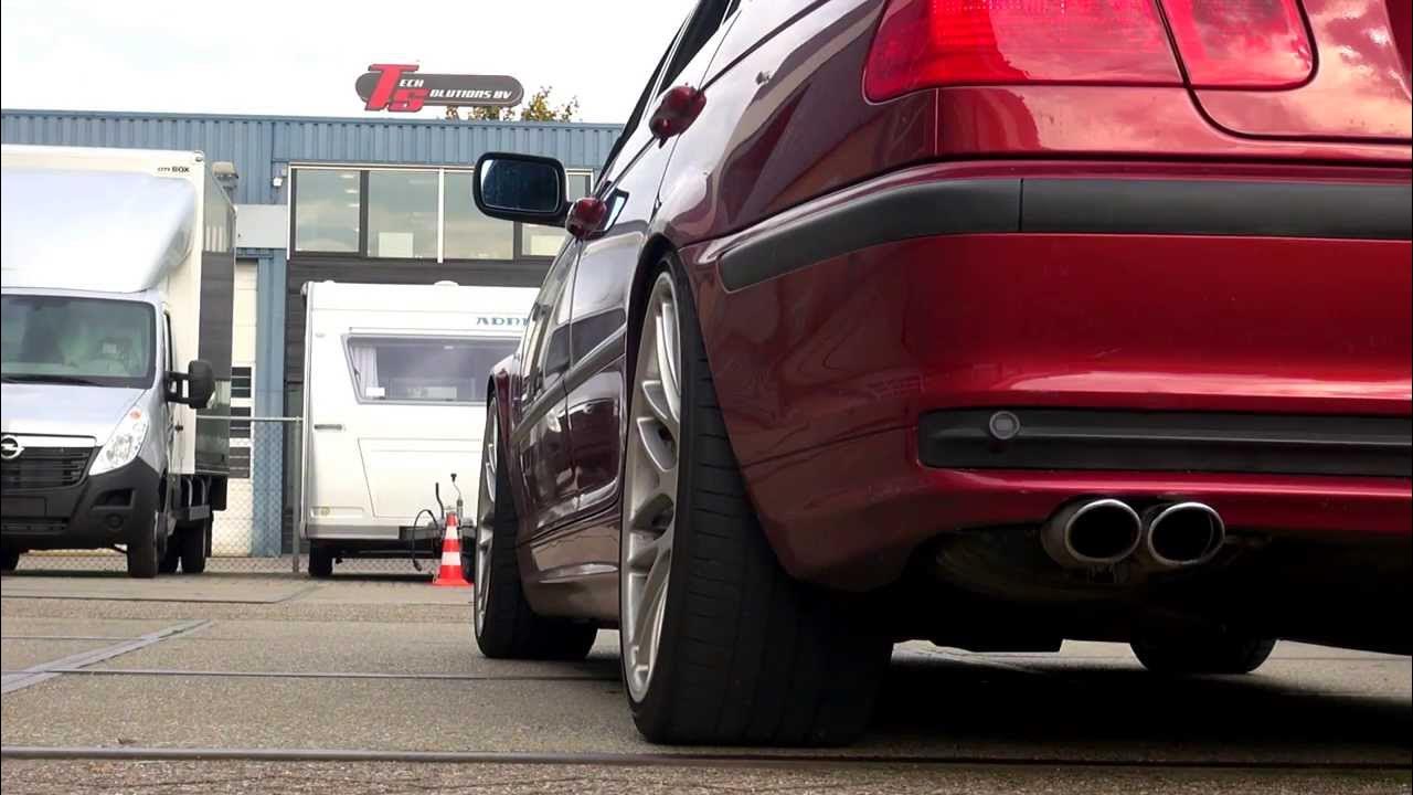 BMW 328i E46 Eisenmann Soundrohr Resonator Delete YouTube